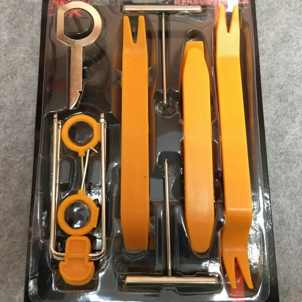 Набор для демонтажа пластика в салоне (снятие обшивки) 12 предметов G-012