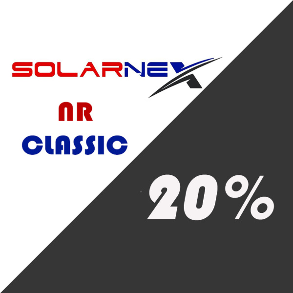 20% Solarnex NR CLASSIC тонировочная пленка (крашенная) 1,52*30м 20% Solarnex NR CLASSIC тонировочная пленка (крашенная) 1,52*30м