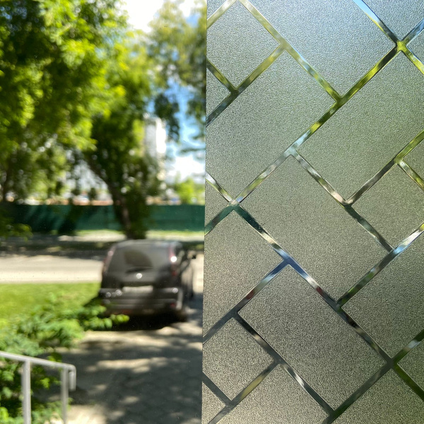 Пленка витражная статическая МН24 90см. х 50м.