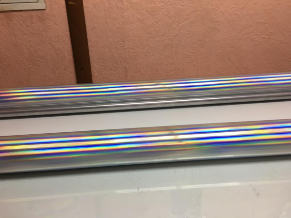 Пленка голографическая для печати, WH6003 Hologram Vinyl, Laser Film (50м, 1,27м)