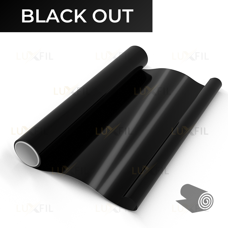 Декоративная пленка BLACK OUT 2 MIL Luxfil (1,52*30м.)