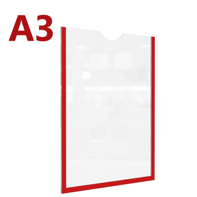 Карман А3 вертикальный (с двухстор. скотчем)