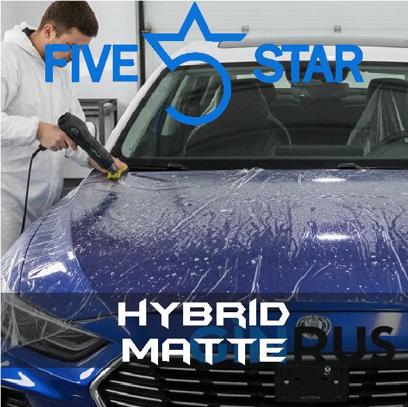 Пленка антигравийная, гибридная, прозрачная, матовая 5 star 170мкм (1,52*15м)