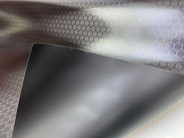 Пленка ПВХ 6D карбон new, HEXAGON BLACK CARBON FILM (1,52*17м.)