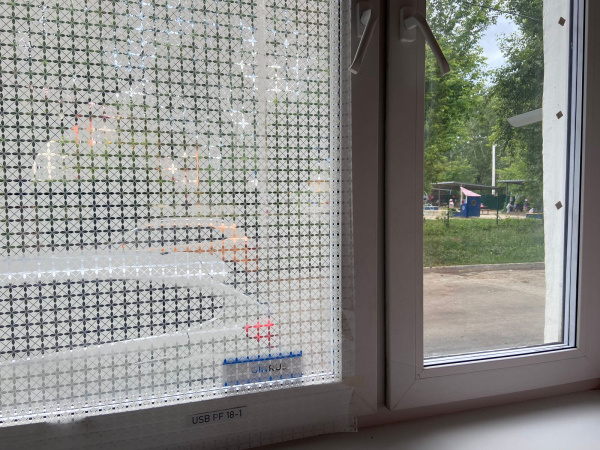 Декоративная пленка USB PF 18-1, ромб белый (1,52*30)