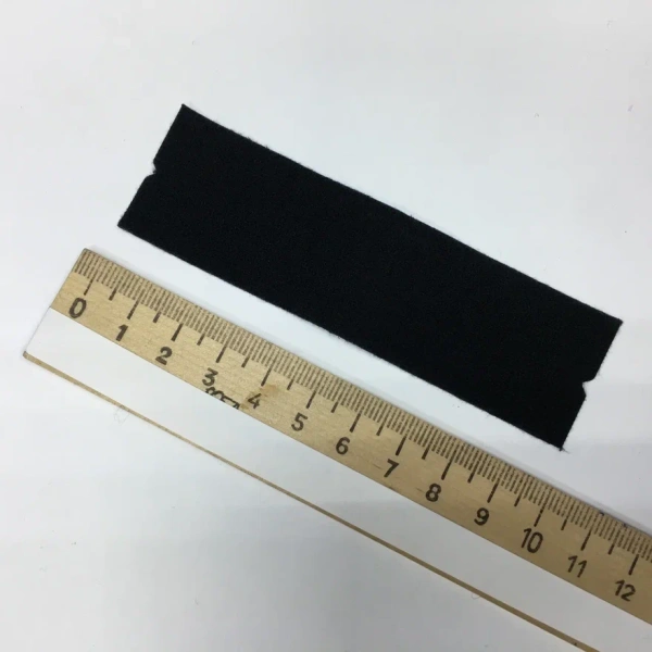 Бархотка черная для ракелей 3см*10см