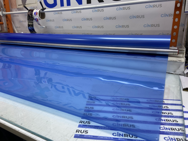 Декоративная пленка MATTE BLUE LUXFIL (1,52*30) матовая голубая