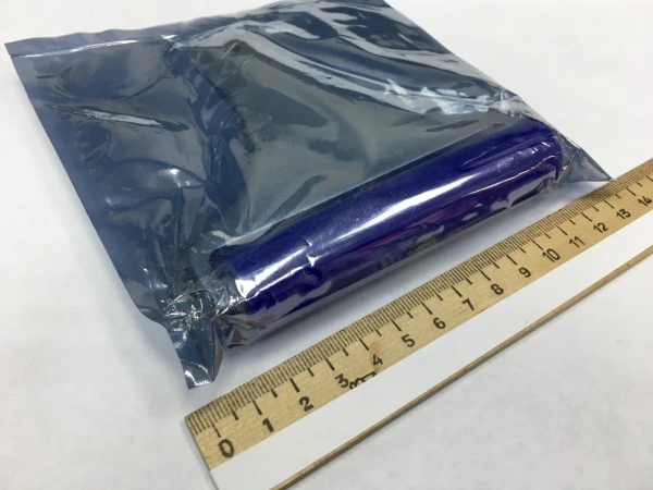 Валик прикаточный широкий (синий)