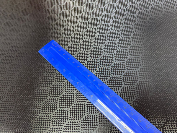 Пленка ПВХ 6D карбон new, HEXAGON BLACK CARBON FILM (1,52*17м.)