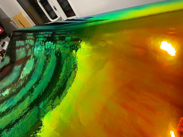 Пленка ПВХ Аквамарин ЗОЛОТО  1,35*18m FIVE STAR