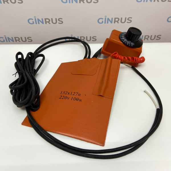 Нагревающая пластина 152*127мм 220v 100w контроллер с регулировкой от 0 до 120 С