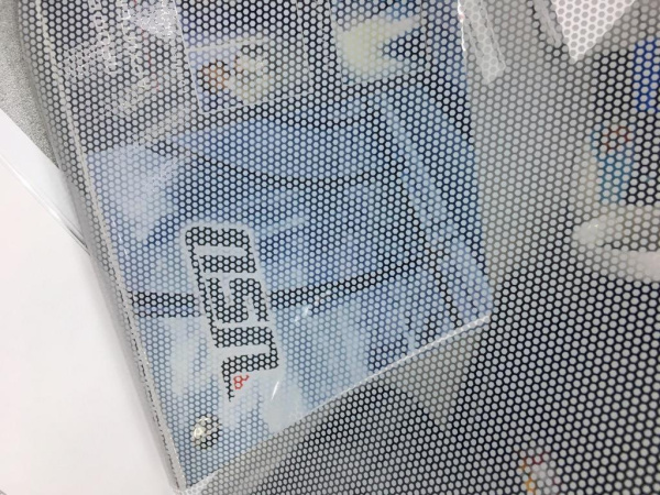 Декоративная пленка USB S 192WT, соты белые (пог.м)