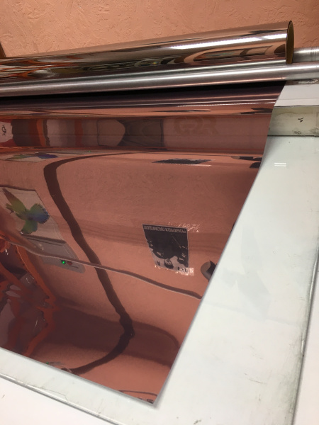 Архитектурная зеркальная пленка, бронза HP_SILVER BRONZE 5% Корея бронза-серебро usb