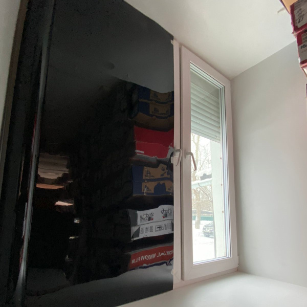 Пленка декоративная HPC BLACK OUT USB 0% пленка черная глянцевая, 1,52х30м Корея