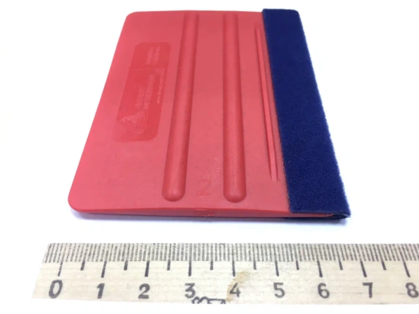 Ракель AVERY с насадкой синий №2/красный№1