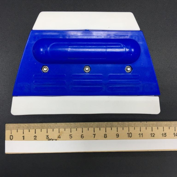 Выгонка синяя, двухсторонняя (силикон) 13см