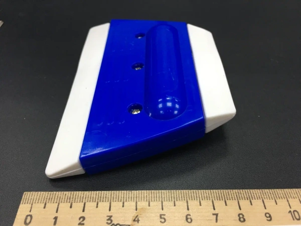 Выгонка синяя, двухсторонняя (силикон) 13см