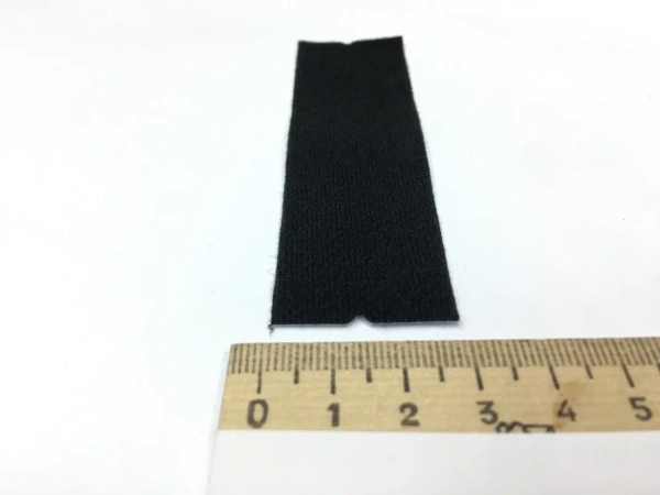 Бархотка черная для ракелей 3см*10см