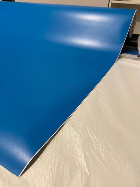 Пленка матовая голубая 5 star (1,52*30м)