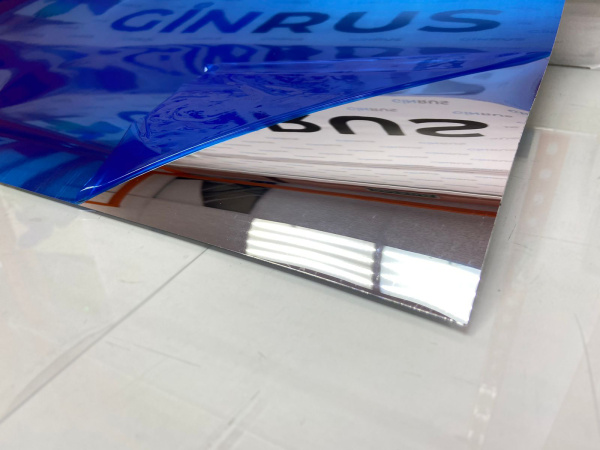 Декоративная самоклеющаяся пленка "Безопасное зеркало" 1м*100м,176мкм G2R-020A