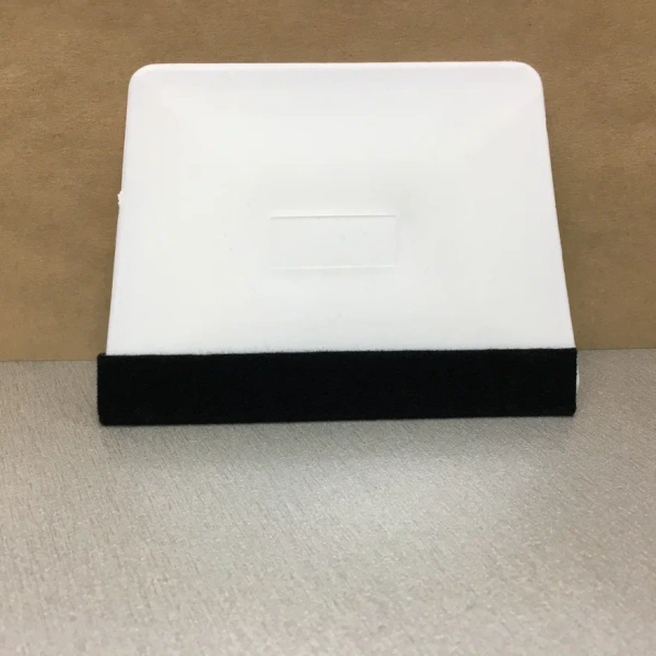 Выгонка трапеция, тефлоновая белая с бархоткой